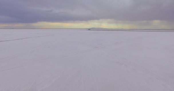 Bonneville солят квартиры — стоковое видео