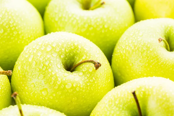 Golden delicious äpplen — Stockfoto