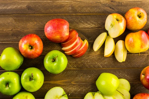 有機リンゴの品種 — ストック写真
