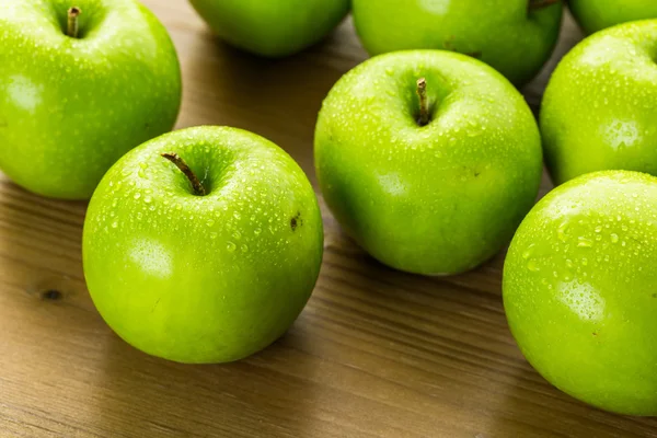 Manzanas frescas ecológicas — Foto de Stock