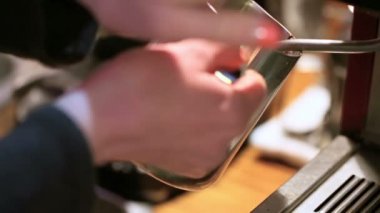 Sıcak çikolata hazırlama 