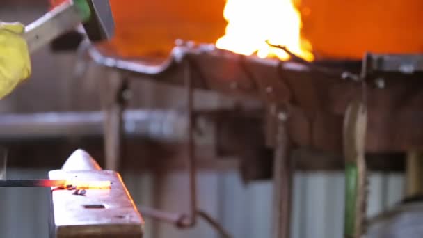 Blacksmith shop view — Stock Video