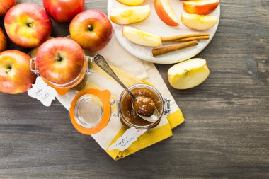 ev yapımı elma ezmesi