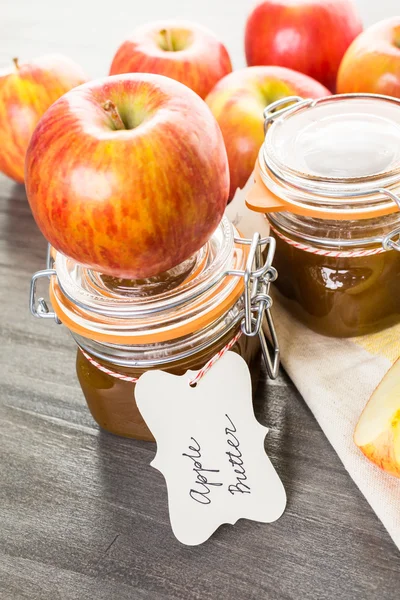 Homemade apple butter — Stock Photo, Image