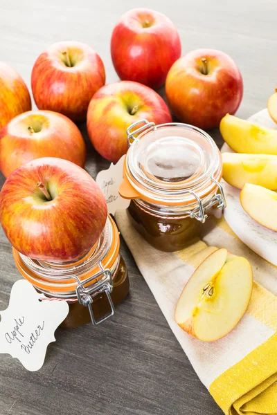 Homemade apple butter — Stock Photo, Image