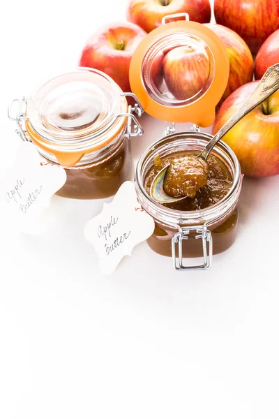 Домашнее яблочное масло — стоковое фото