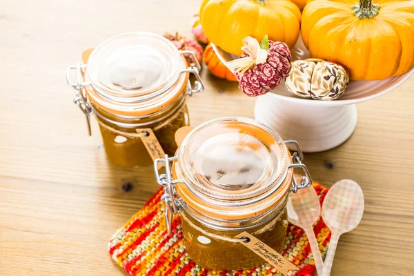 Burro di zucca fatto in casa — Foto Stock