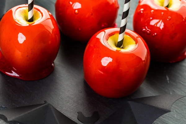 Ručně vyráběné sladkosti jablek — Stock fotografie