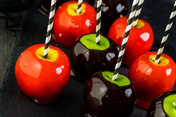 Manzanas dulces hechas a mano — Foto de Stock
