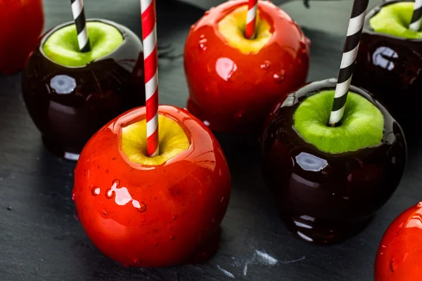 Manzanas dulces hechas a mano —  Fotos de Stock