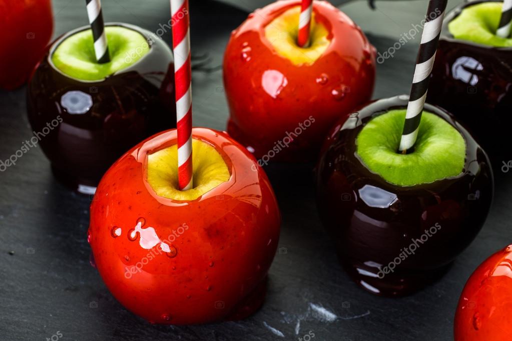 Candy apples Stock Photos, Royalty Free Candy apples Images | Depositphotos
