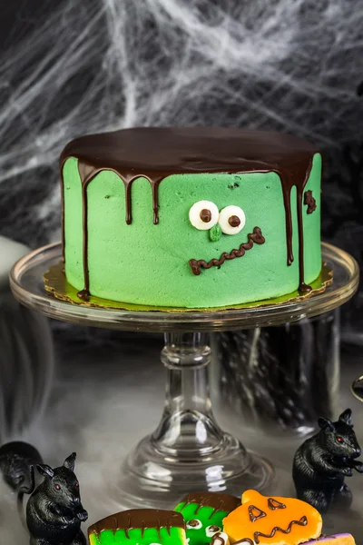 Cake for Halloween party — Stock Photo, Image