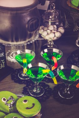 Cadılar Bayramı partisi için içecekler