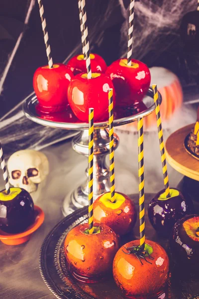 Tabela do Halloween party — Zdjęcie stockowe