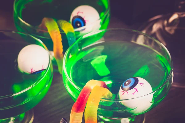 Bebidas para fiesta de Halloween — Foto de Stock