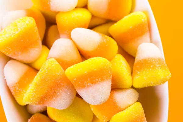 Dulces de maíz, golosinas de Halloween —  Fotos de Stock