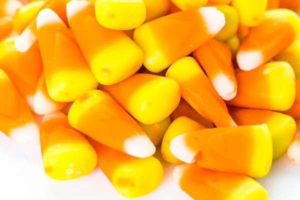 Candy corn, Halloween treats — Stock Photo, Image