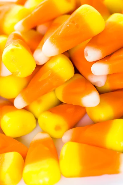 Цукерки кукурудзи, Хеллоуїн частування — стокове фото