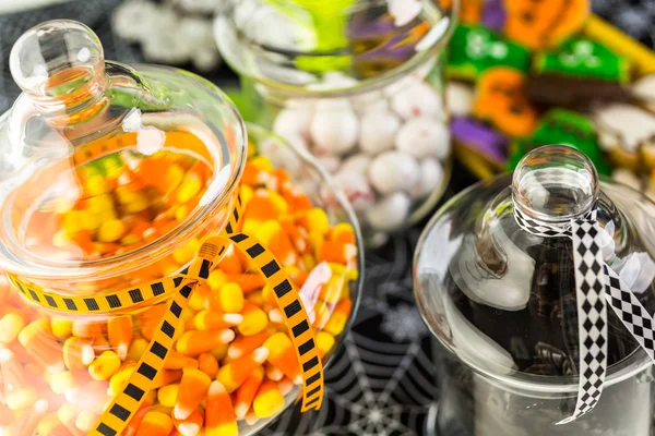 Variety of  Halloween treats — Stock Photo, Image