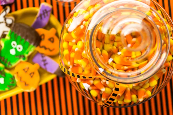 Candy kukurydza, Halloween traktuje — Zdjęcie stockowe