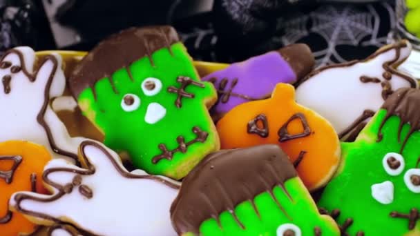 Škála Halloween dárky — Stock video