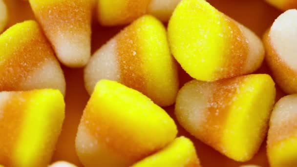 万圣节糖果玉米 — 图库视频影像