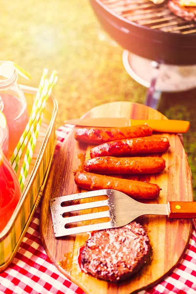 Zomer picknick weergave — Stockfoto