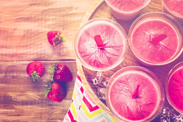 Sabrosas paletas caseras — Foto de Stock