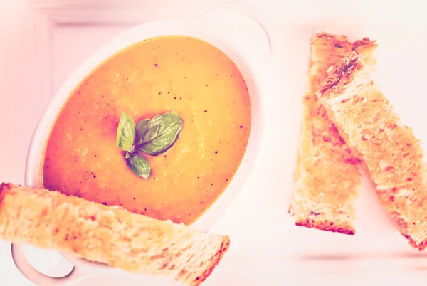 Sopa de tomate asado —  Fotos de Stock