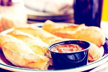 taze sarımsak ekmek