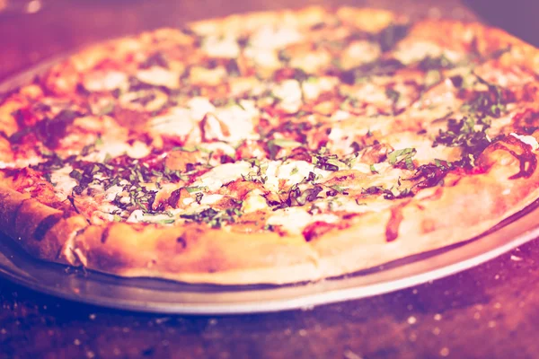 Pizza fresca combo — Foto de Stock