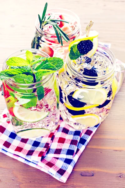 Fresh Infused water — Stock Photo, Image