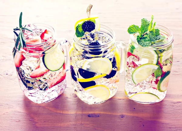 Fresh Infused water — Stock Photo, Image