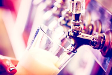 Bira hatları yakın çekim