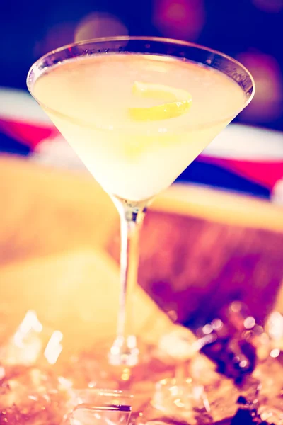 Limoncello martini drink — Stockfoto