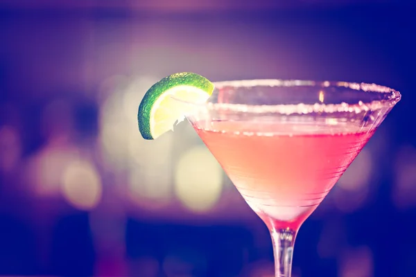 Cosmopolitan cocktail prepared — Stock Photo, Image