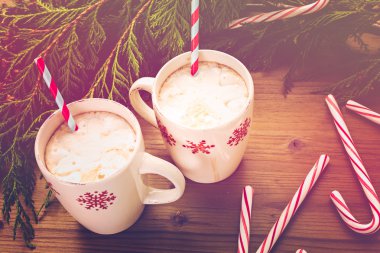 sıcak çikolata bir bardak