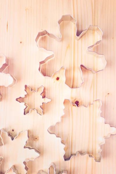 Marshmallow a forma di fiocchi di neve — Foto Stock