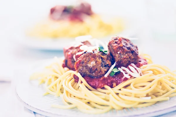 Homemade Italian meatballs — Stock Photo, Image