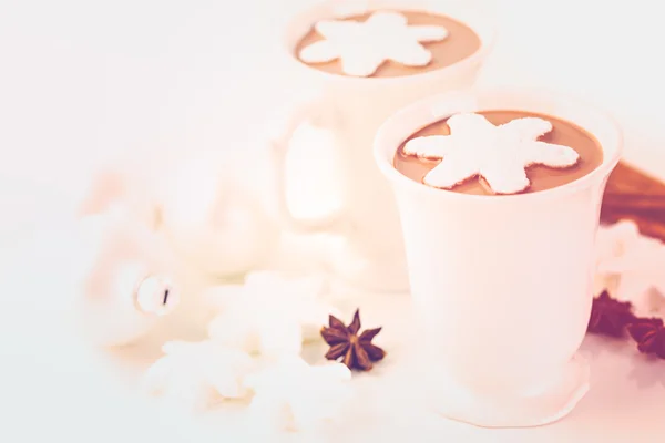 Homemade hot chocolate — Stock Photo, Image