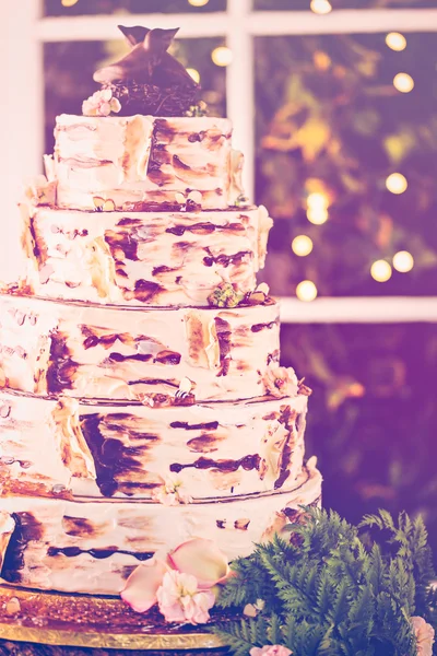 Gourmet bröllopstårta — Stockfoto