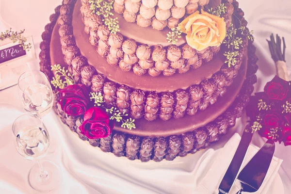 Pastel de boda gourmet — Foto de Stock