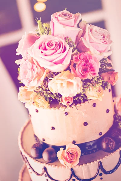 Pastel de boda gourmet — Foto de Stock