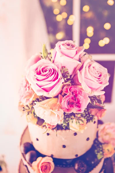 เค้กแต่งงาน Gourmet — ภาพถ่ายสต็อก