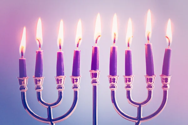 Elementi della Hanukkah ebraica — Foto Stock