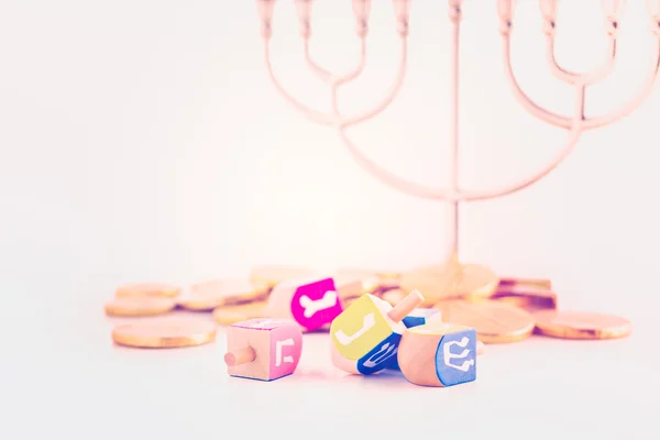 Elementos de la Janucá judía —  Fotos de Stock