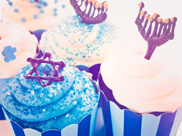 Gourmet chocolate cupcakes — Stock Photo, Image