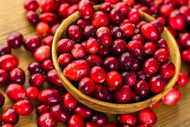 Organik taze kızılcık