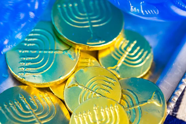 Conjunto de mesa Hanukkah —  Fotos de Stock