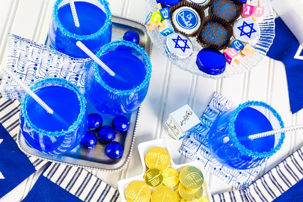 Conjunto de mesa para Hanukkah —  Fotos de Stock
